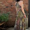 Leopard Print Halter Neck Dress - Image 4