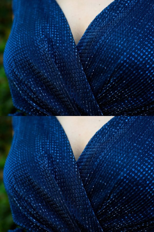 Glamour Navy Dress - Image 4
