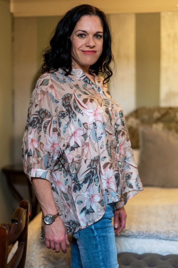 Floral Blush Top