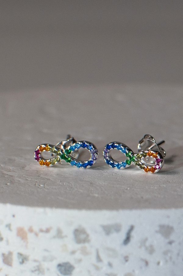 Sterling Silver Infinity Earrings