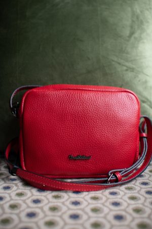 Red Mini Leather Bag