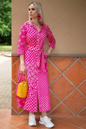 Fuchsia Mirage Dress
