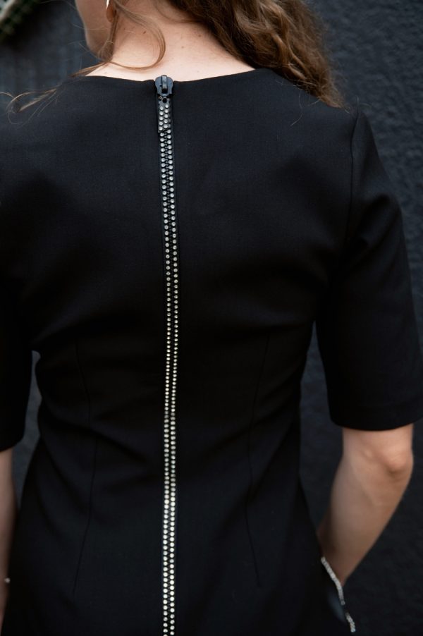 Black Glamour Dress - Image 6
