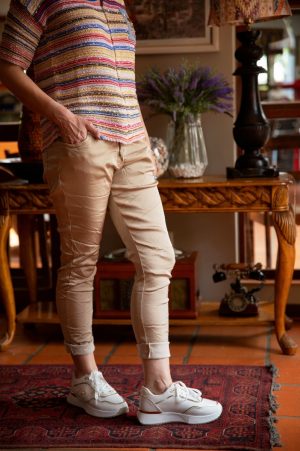 Made in Italy Gold Pants