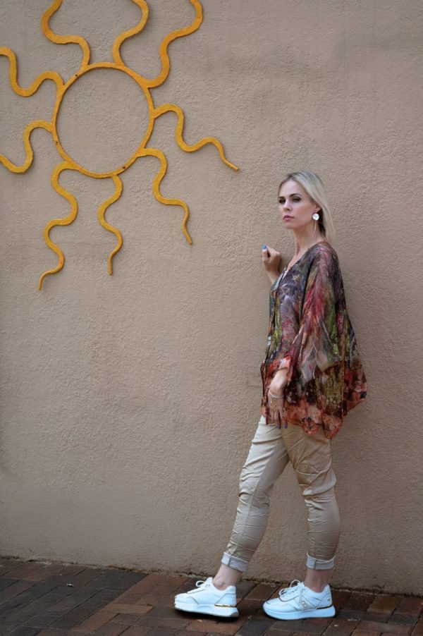 Art Tuscany House Silk Top - Image 2