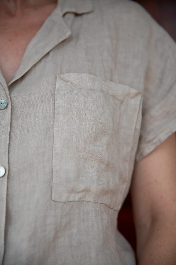 Natural Linen Top - Image 5