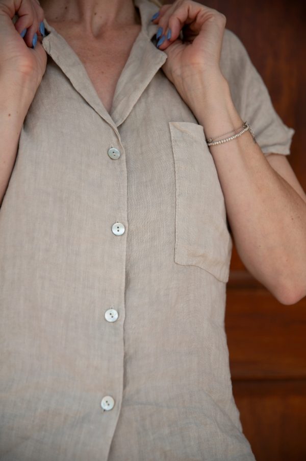 Natural Linen Top - Image 4