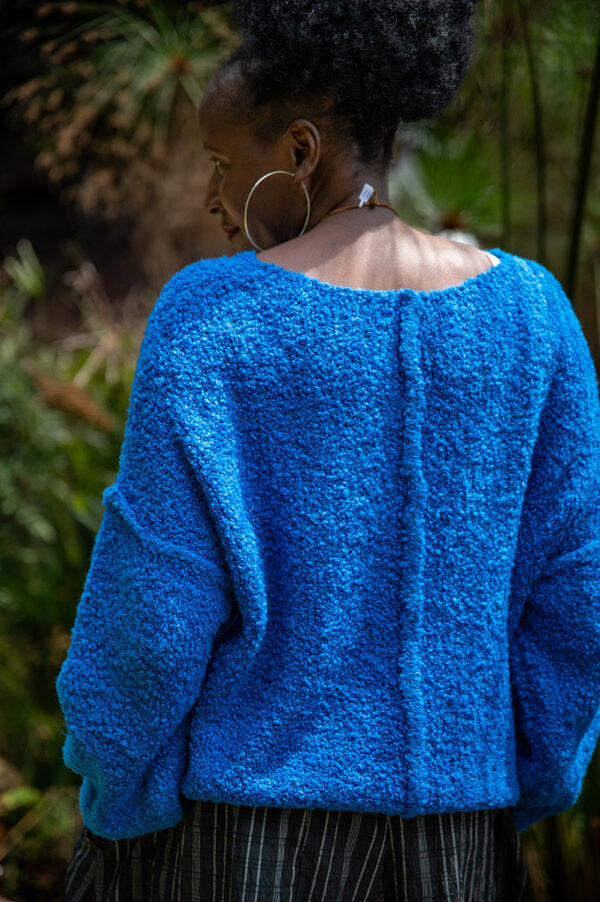 Blue Serenity Knit top - Image 2