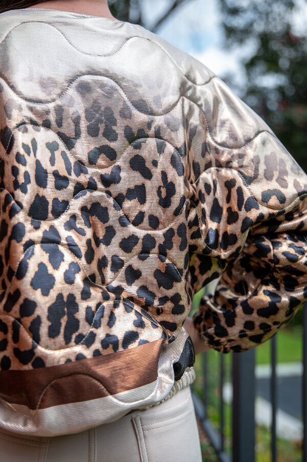 Animal Print cardigan - Image 3