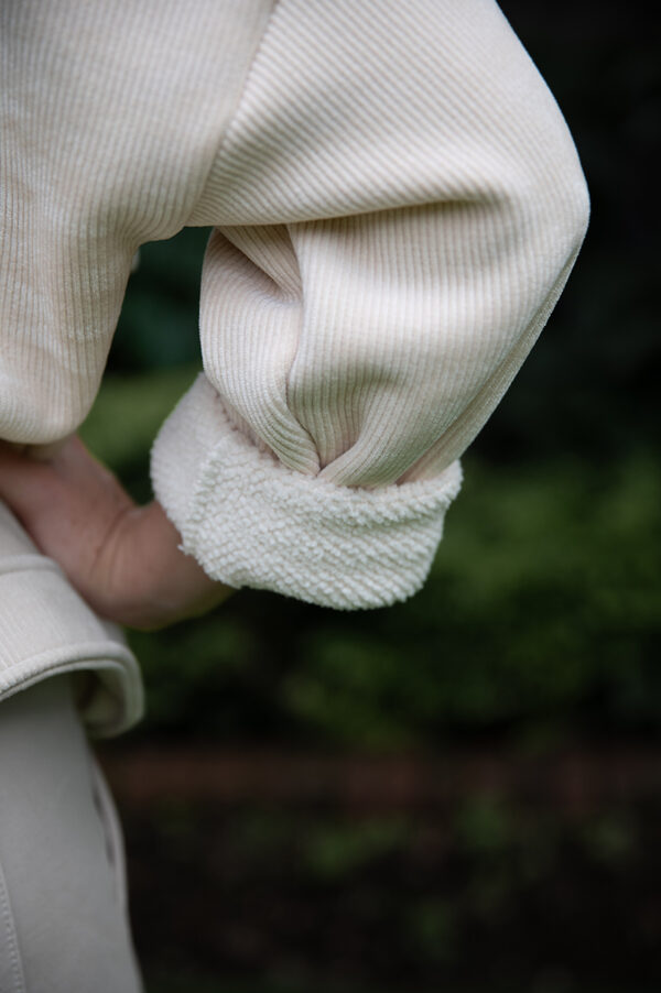 Beige pocket detail Jacket - Image 5