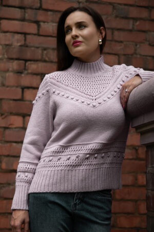Soft Blossoms knit