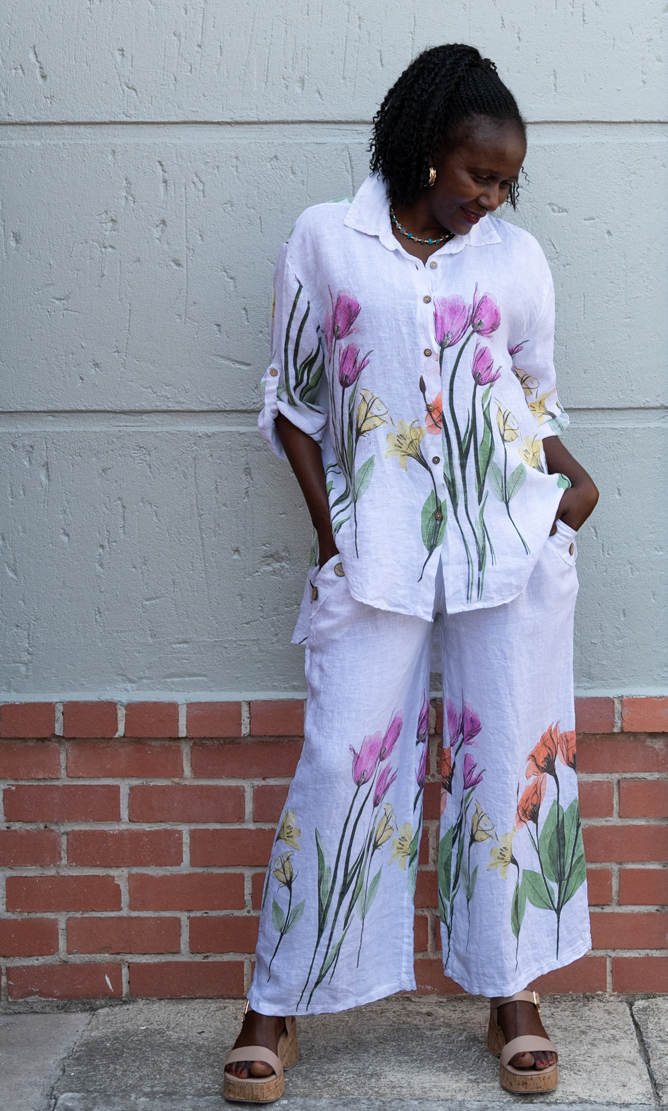 Tulip Linen top Tulip Linen top